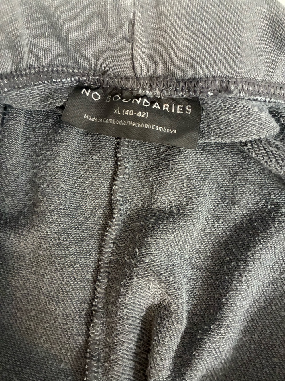 No Boundaries Charcoal Sky Jogger Shorts - Dark Grey - Picture 8 of 10